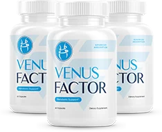 Three-bottle Venus Factor package for a 90-day supply