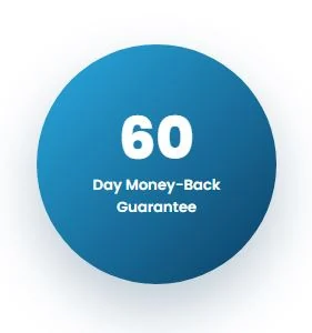 Venus Factor 60-day money-back guarantee graphic
